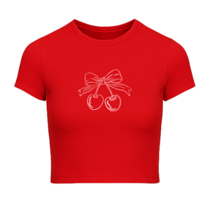 Cherry Charm Baby Tee