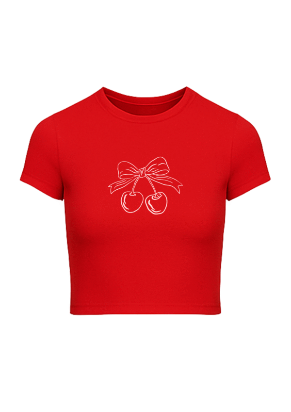 Cherry Charm Baby Tee